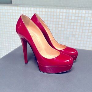 Christian Laboutin shoes , wasn’t wearing them for the  past year at all .